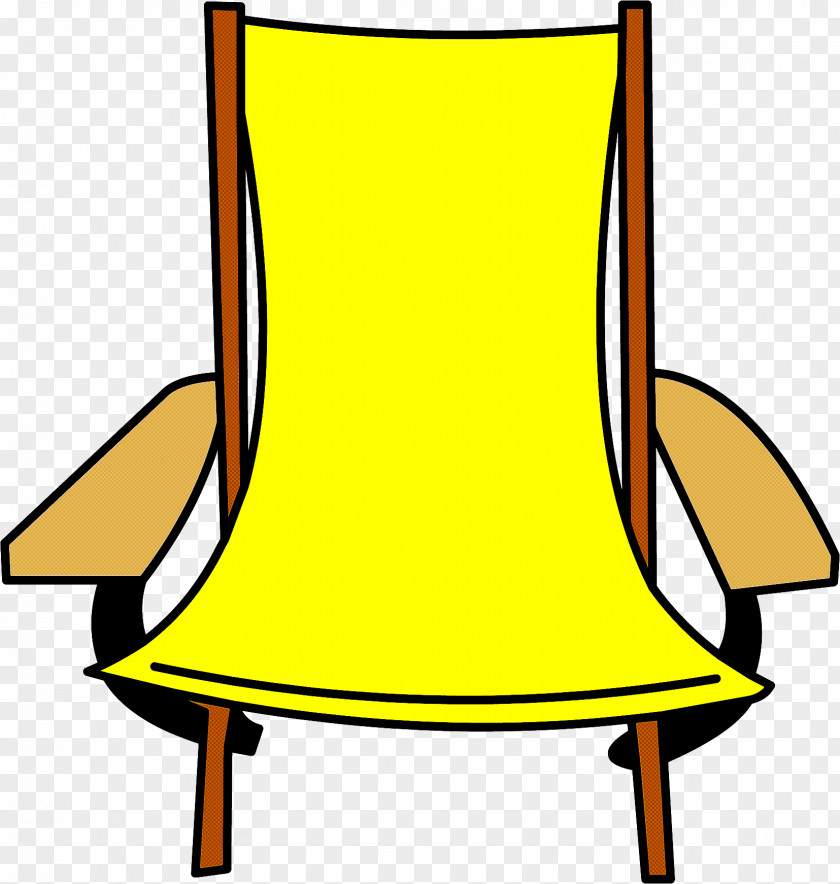 Yellow Furniture Chair PNG