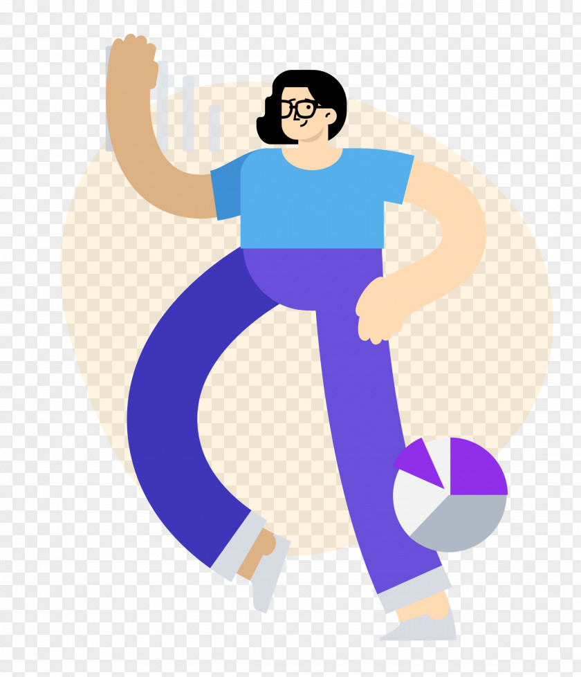 Cartoon Physical Fitness Logo Sitting H&m PNG