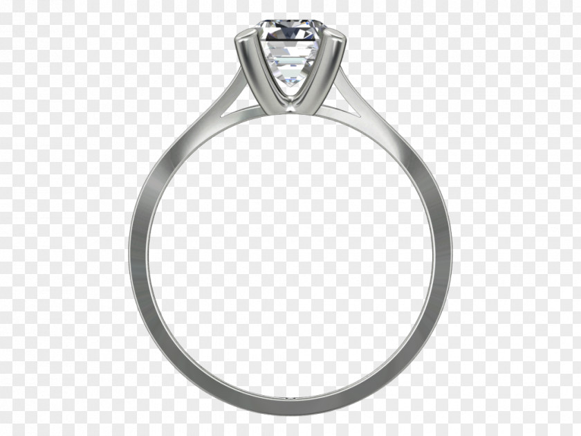 Jewellery Model Ring Body Silver PNG