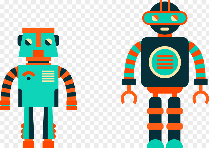 Robot Euclidean Vector Cartoon PNG