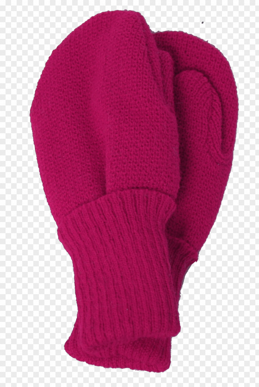 Glove Magenta Wool Safety Headgear PNG