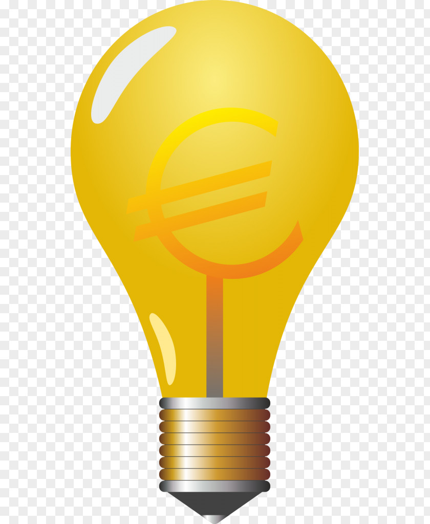 Light Incandescent Bulb Lamp Fixture Vector Graphics PNG