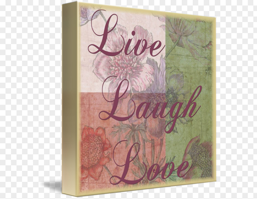 Live Laugh Love Paper Gallery Wrap Picture Frames Canvas Greeting & Note Cards PNG