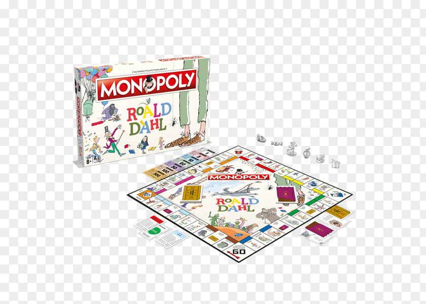 Roald Dahl Monopoly The Collected Short Stories Of Museum And Story Centre Enormous Crocodile BFG PNG
