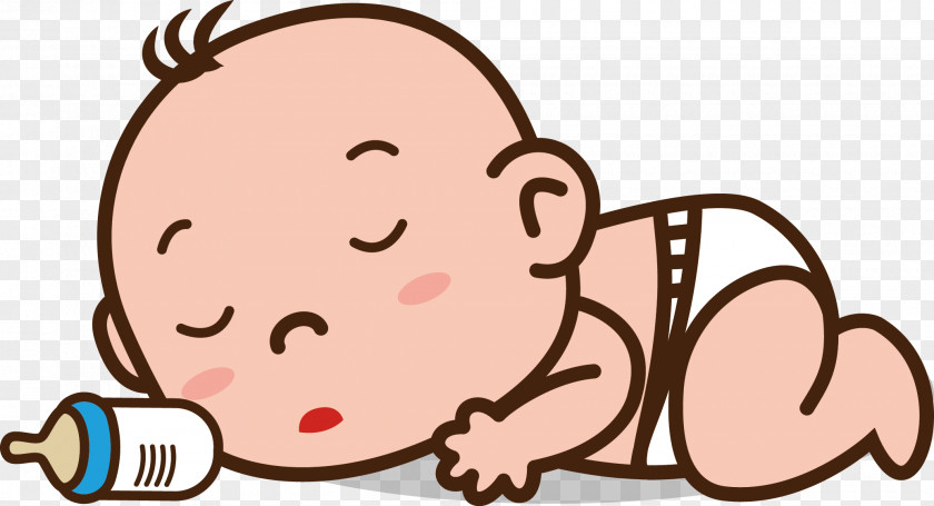 Sleeping Baby Tummy Infant Colic Sleep Crying PNG