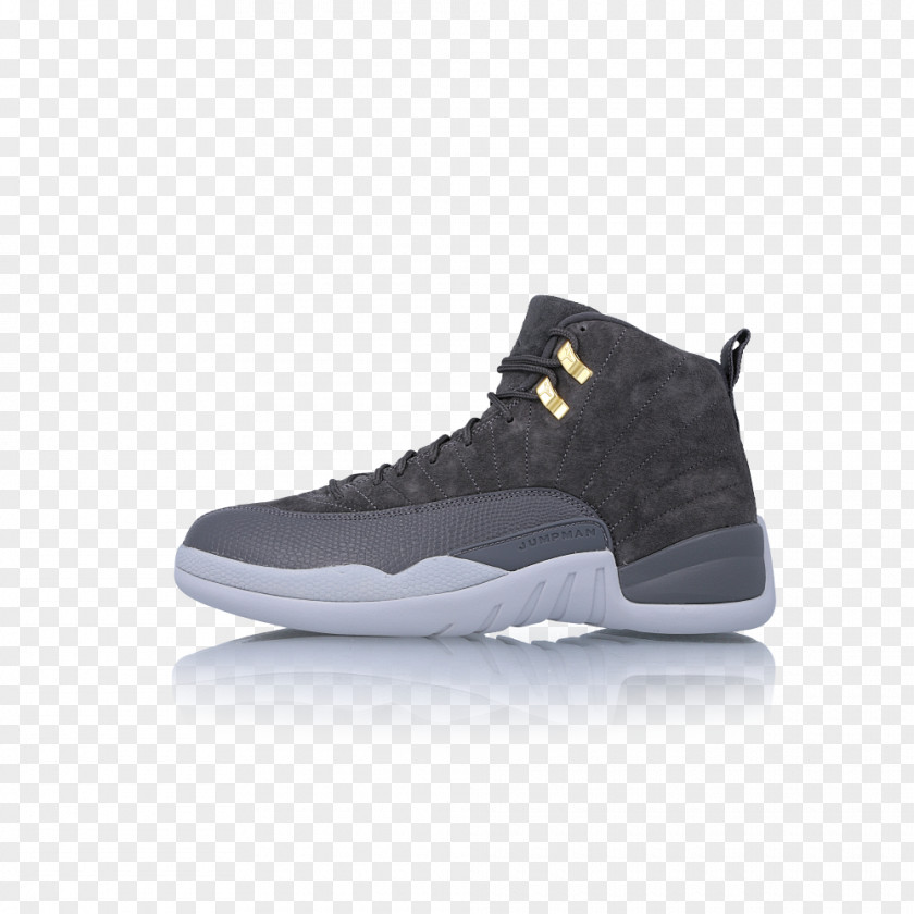 Air Jordan Sneakers 12 Retro Shoes Dark Grey // Wolf 130690 005 XII PNG