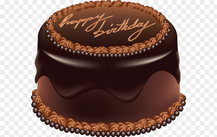 Chocolate Cake Birthday Clip Art PNG