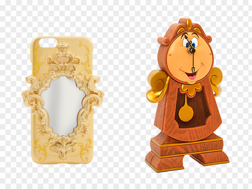 Clock Cogsworth Beast Belle The Walt Disney Company Disneyland Paris PNG