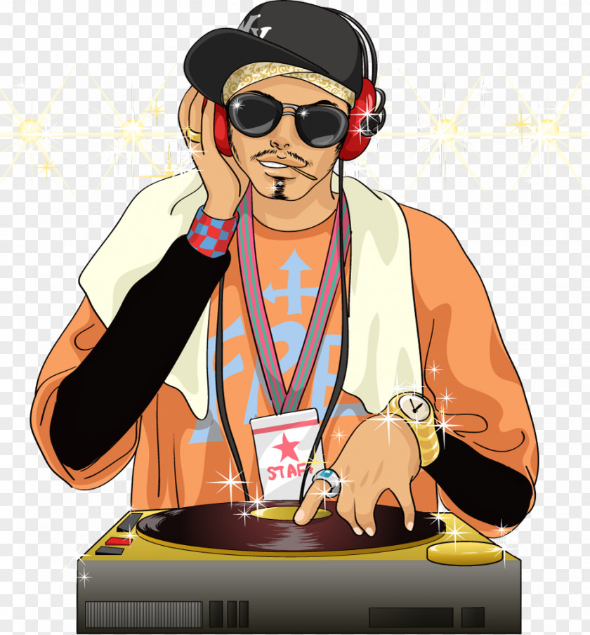 Hip Hop Music Disc Jockey PNG hop music jockey, hip-hop clipart PNG