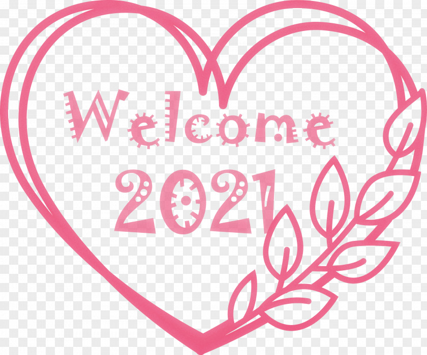 New Year 2021 Welcome PNG