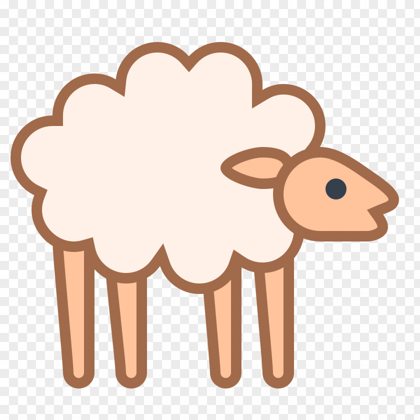 Sheep Dorset Horn Linkware PNG