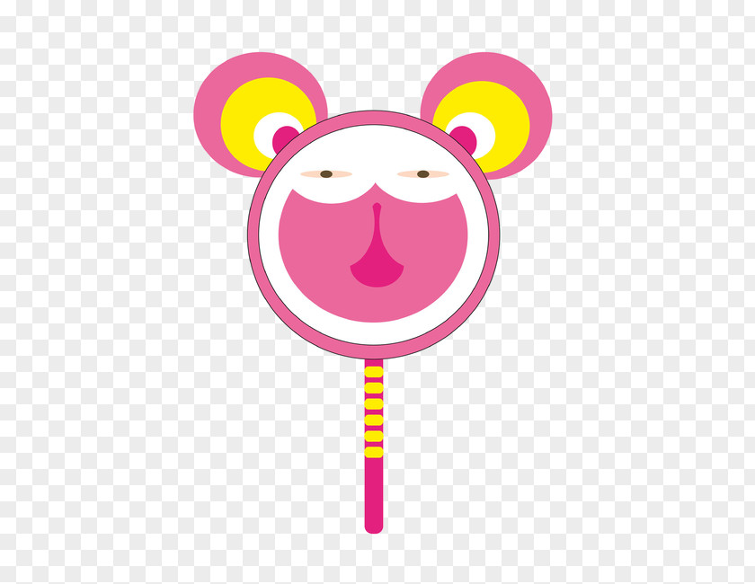 3d Creative Food Pattern Candy Lollipop Silhouette Clip Art PNG