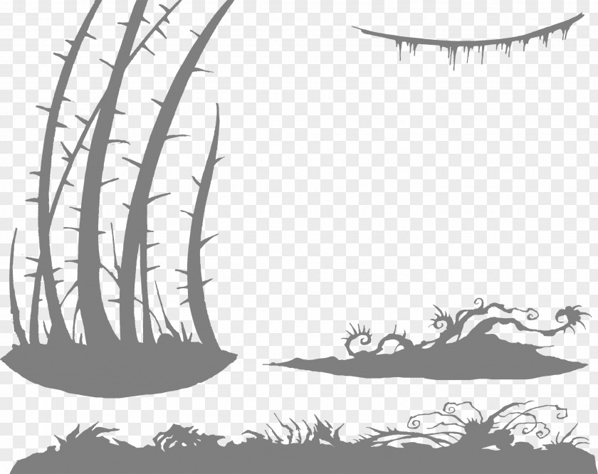 Swamp Tree Vector Clip Art Free Content Image Line PNG