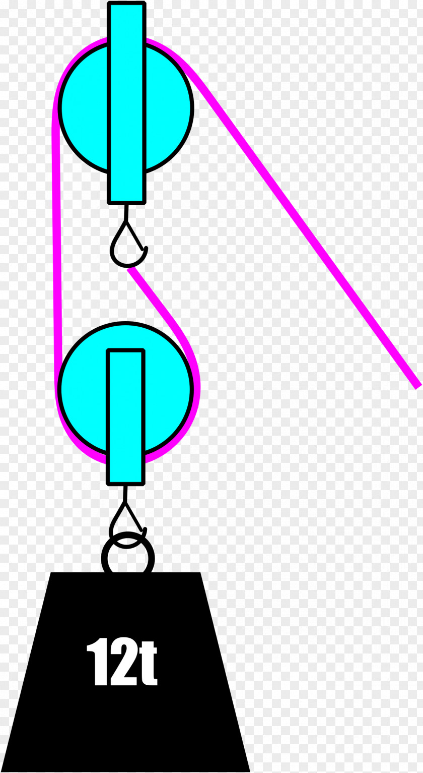 Block And Tackle Pulley Machine Clip Art PNG