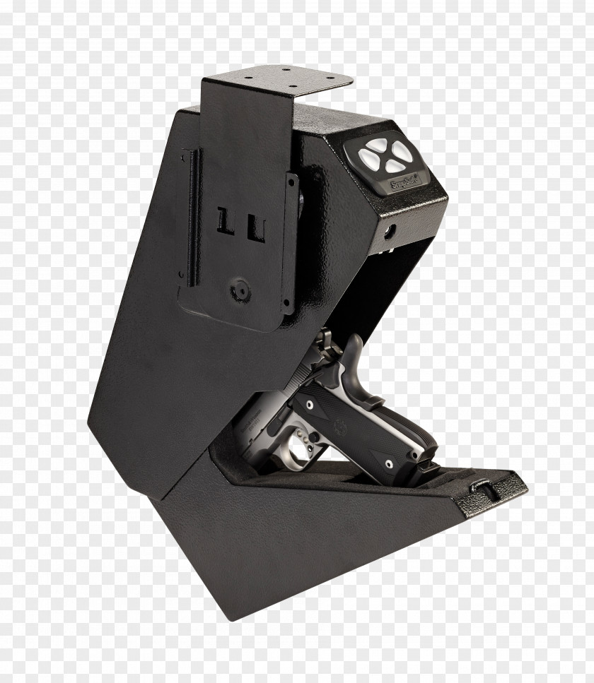 Box Gun Safe Handgun Security PNG