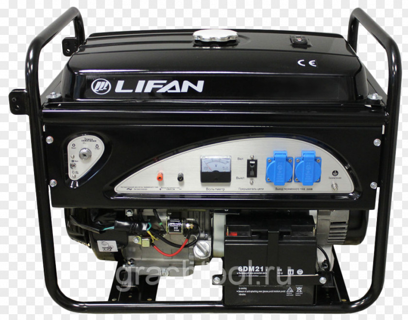 Lifan Electric Generator Group Engine-generator Petrol Engine Sales PNG