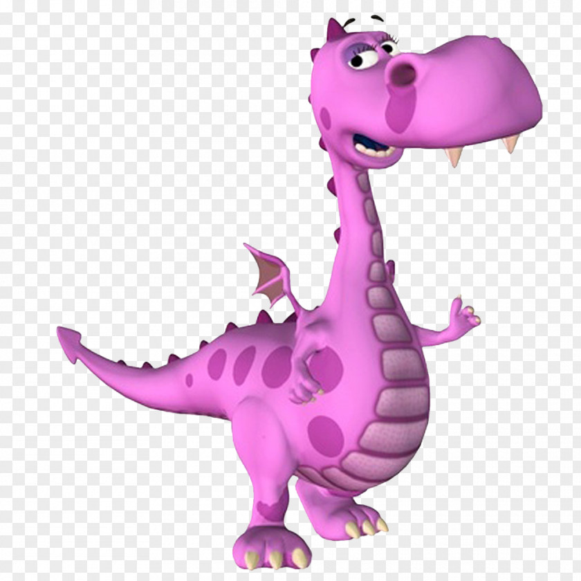 Purple Dinosaur Cartoon Stock Photography Dragon Royalty-free PNG