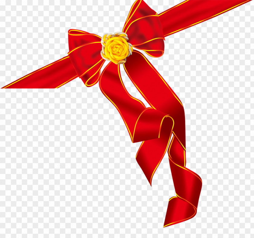Red Bow Mid-Autumn Festival Ribbon PNG