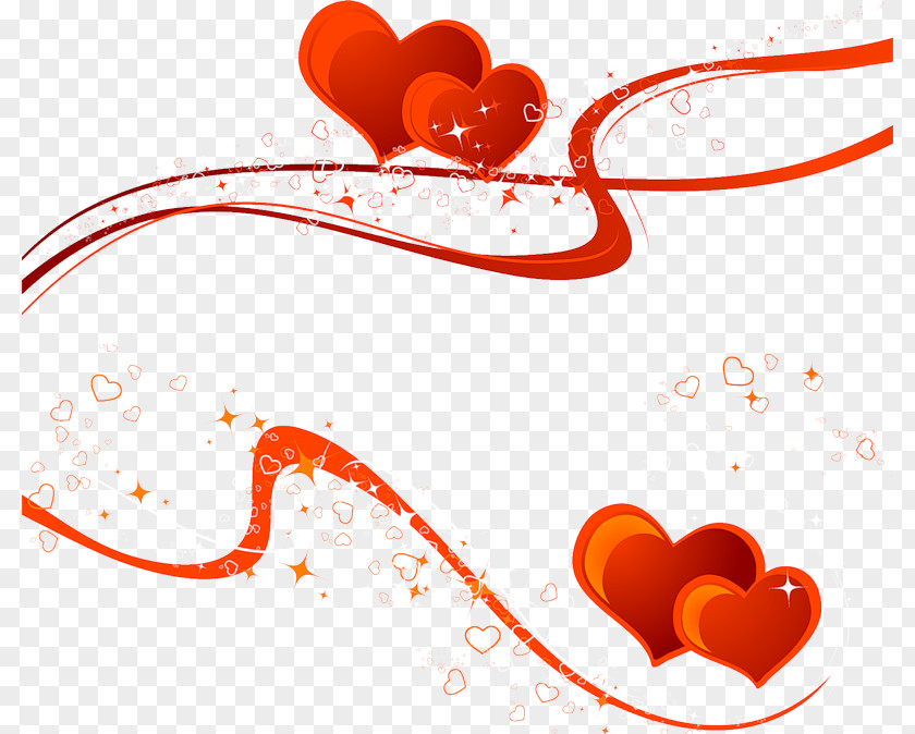 Valentine's Day Heart Love Greeting & Note Cards Clip Art PNG