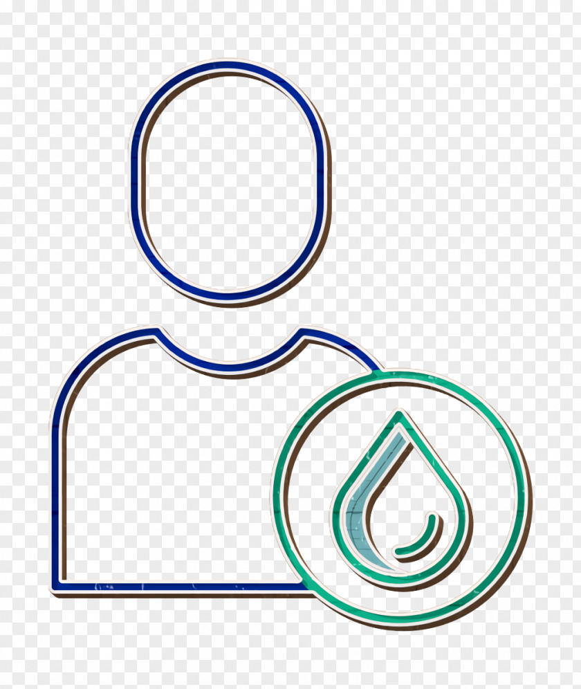 Water Icon User PNG