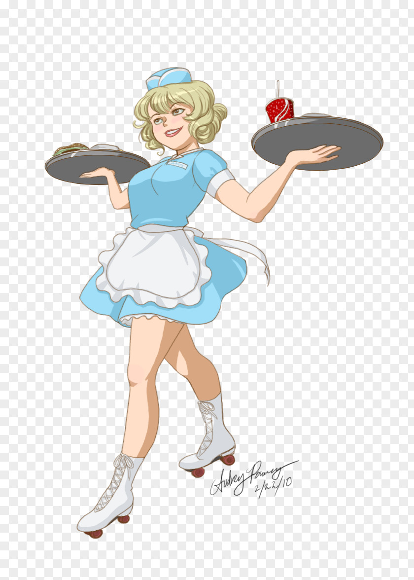 Worked As A Waiter Carhop Drawing Clip Art PNG