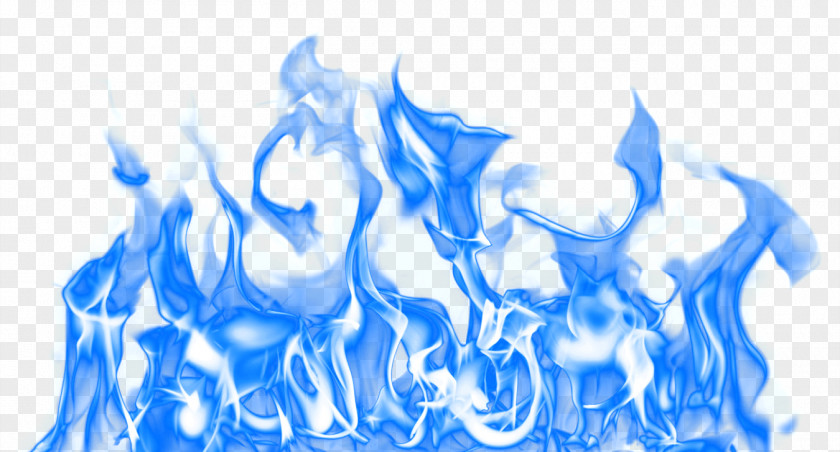 Blue Fire Clip Art PNG