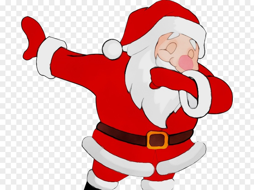 Cartoon Hoodie Santa Claus PNG