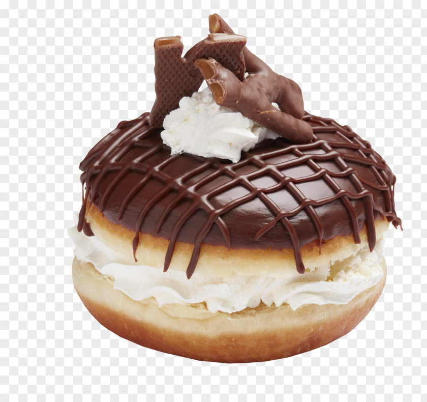 Donut Cream Donuts Profiterole Frosting & Icing Torte PNG