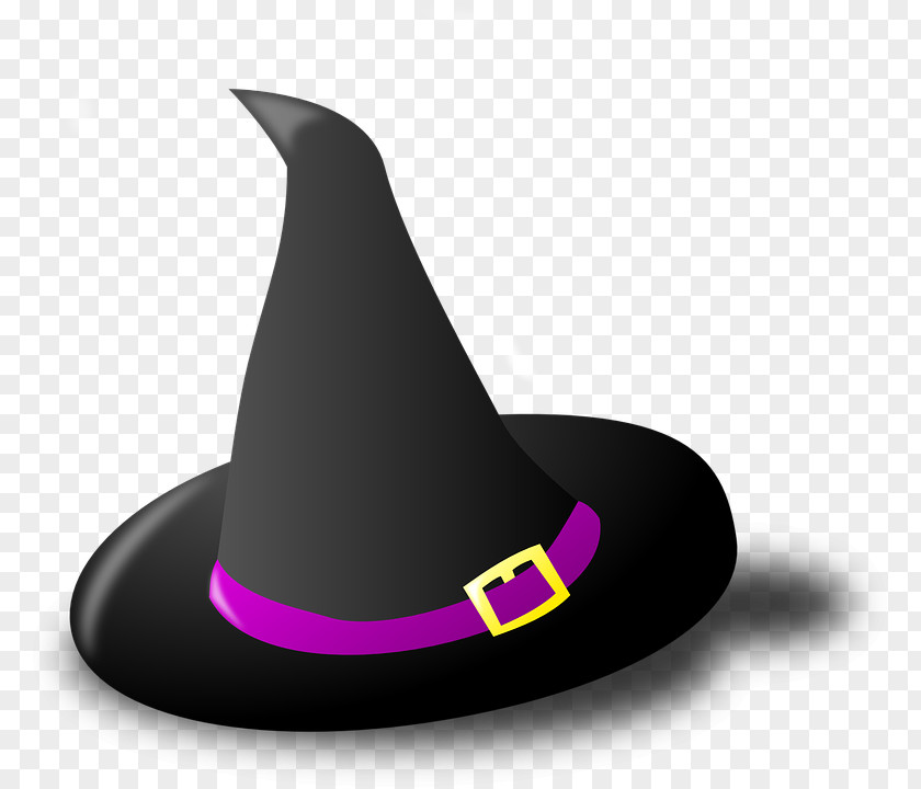 Halloween Witch Hat Witchcraft Clip Art PNG