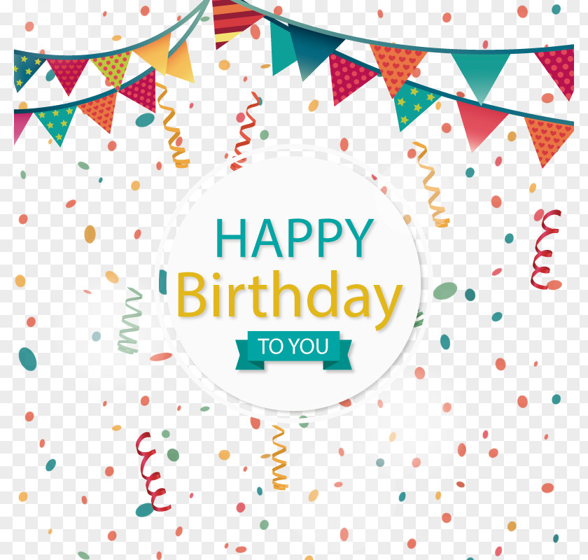 Vector Happy Birthday Greeting Card Balloon PNG