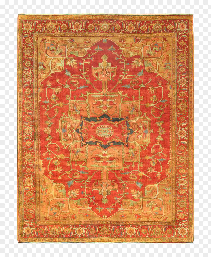 Carpet Pile Oriental Rug Heriz Textile PNG