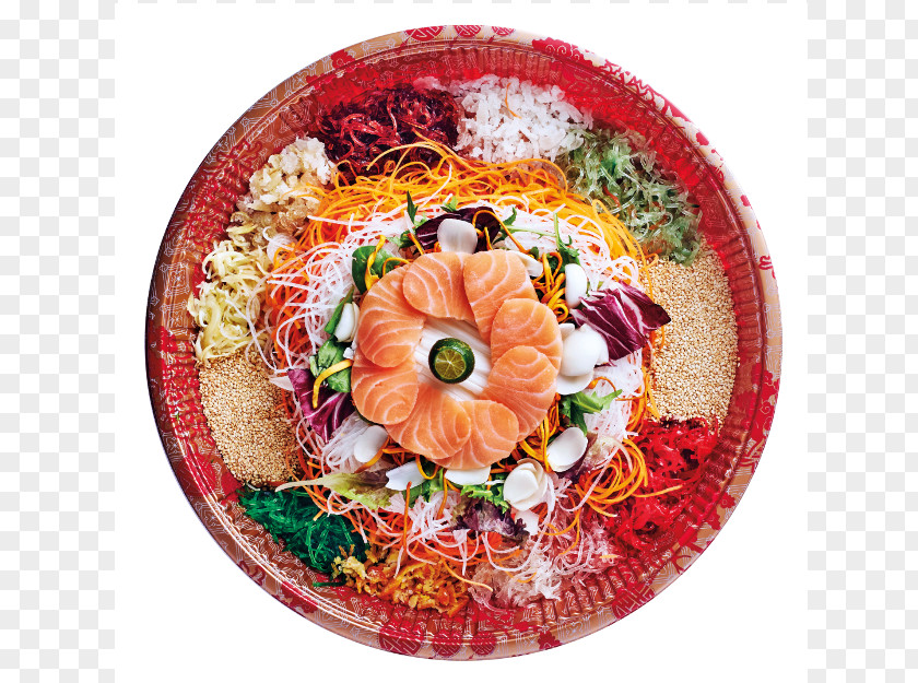 Cordyceps Flower Yusheng Sashimi Hainanese Chicken Rice Chinese Cuisine Food PNG