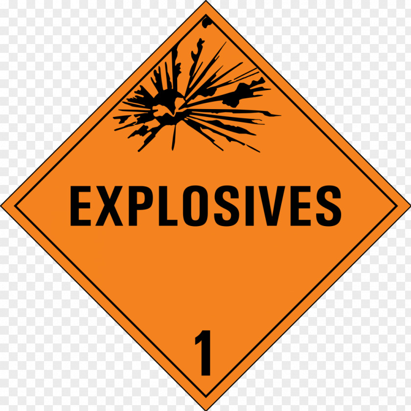 Dangerous Goods Explosive Material Explosion Label Combustibility And Flammability PNG