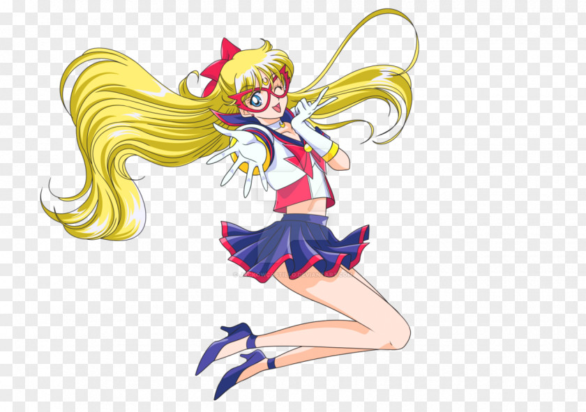Sailor Moon Venus Neptune Chibiusa Codename: V PNG