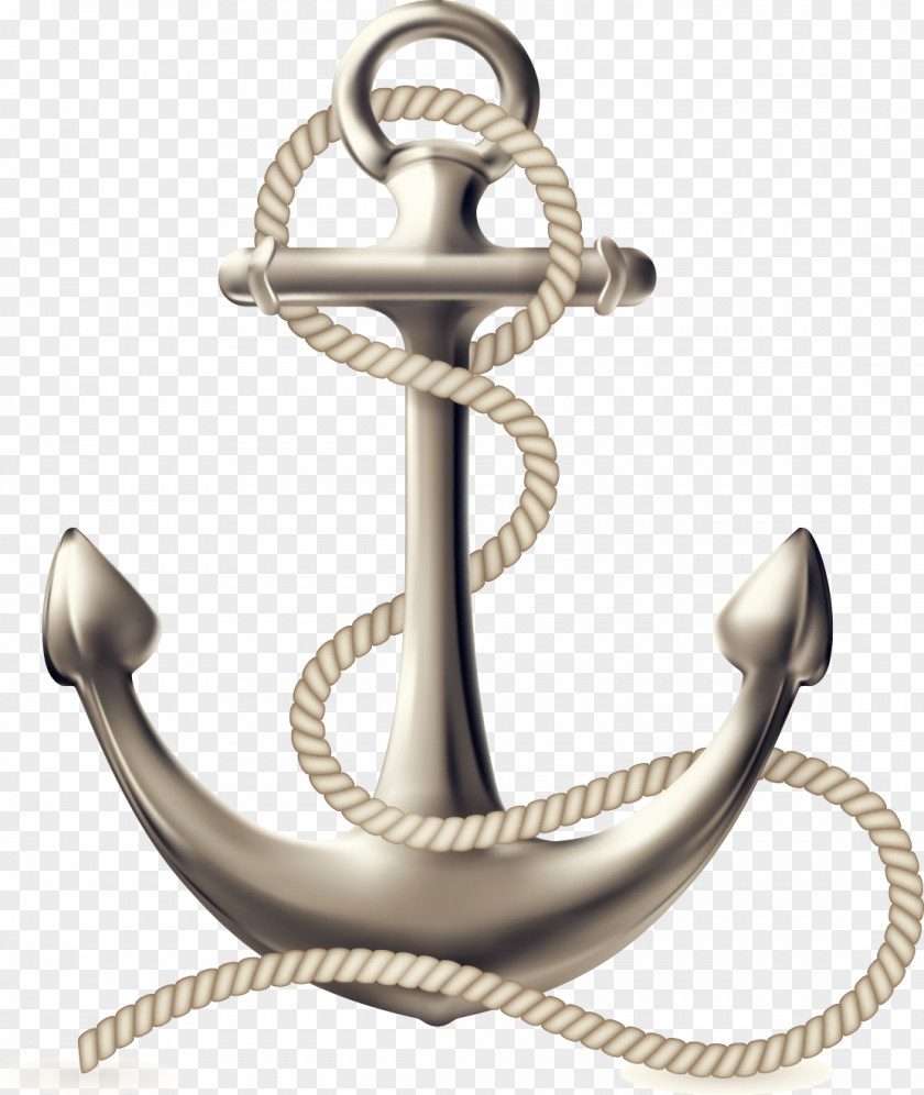 Vector Anchor Ship Logo Clip Art PNG