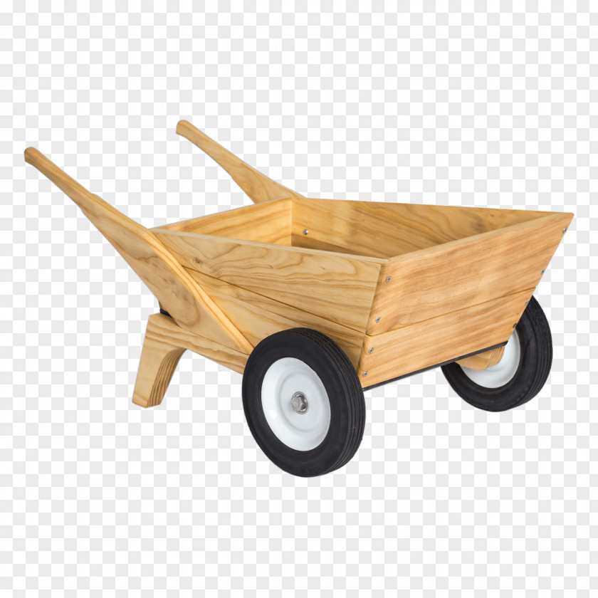 Wheelbarrow Wood Toy Wagon Cart PNG