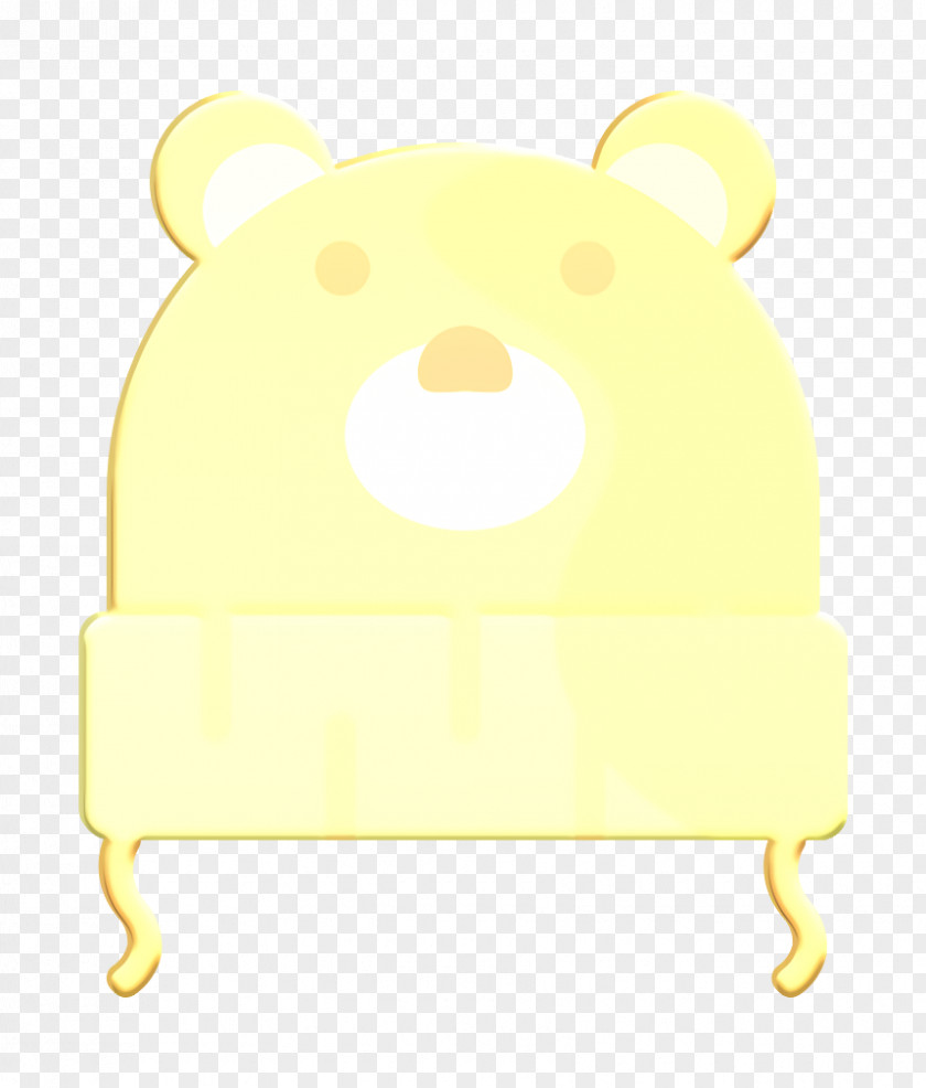 Baby Shower Icon Bear Hat PNG