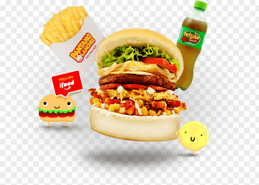 Hot Dog French Fries Breakfast Sandwich Cheeseburger Hamburger Pantano Lanches PNG