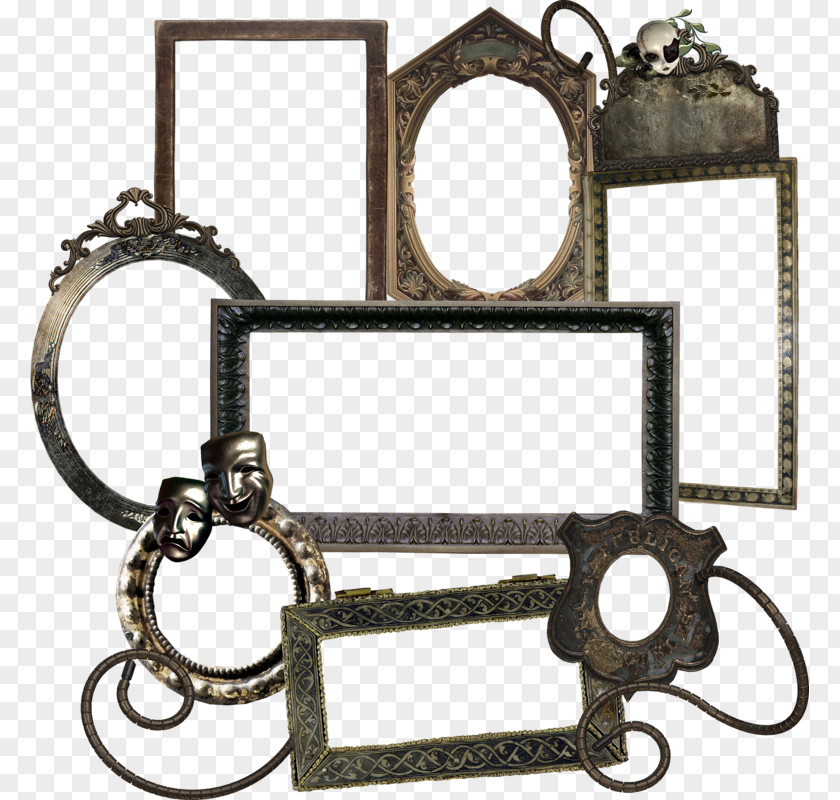 Quadros Scrapbooking Picture Frames PNG
