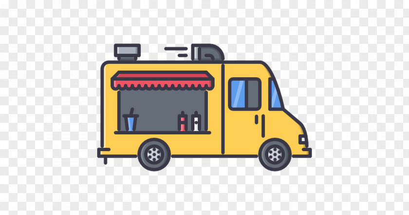 Car Food Truck Transport PNG