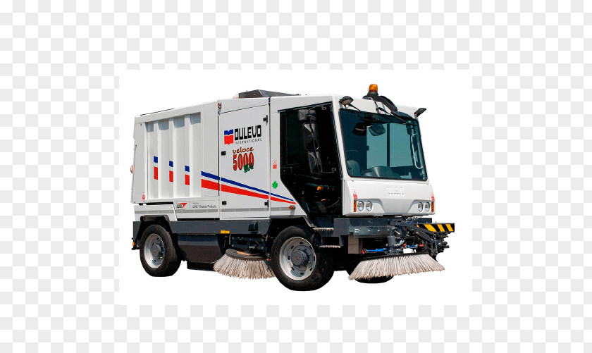Car Street Sweeper Truck Dulevo International PNG