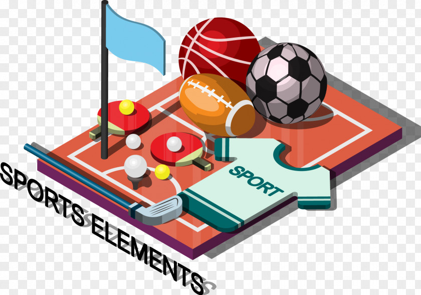 Decorative Ball Games And Sports Blazer Sport Illustration PNG
