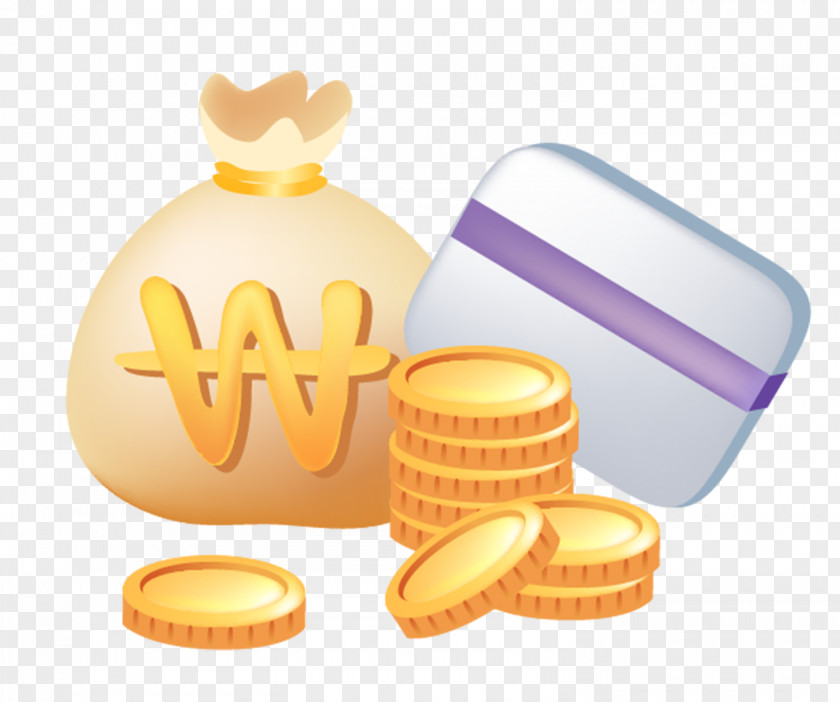Financial Material Free Download Money Bag Gold Coin PNG