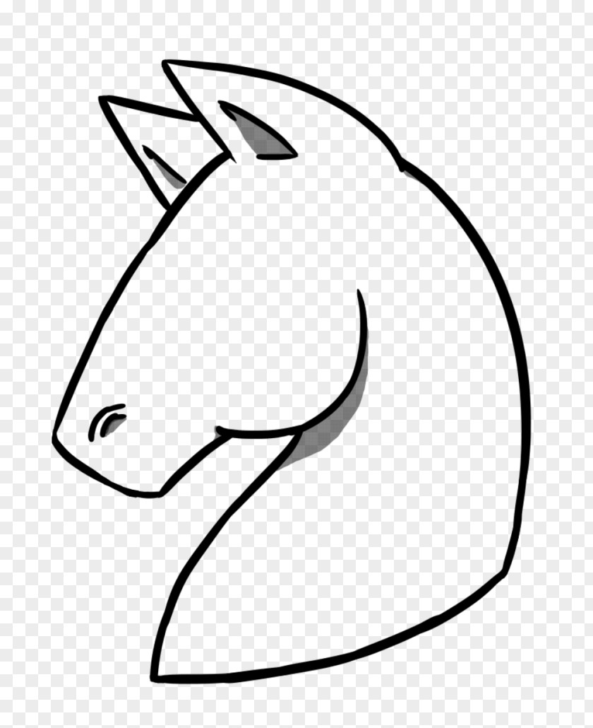 Horse Line Art Drawing Stallion Painting PNG