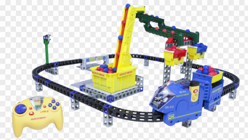 Monorail Switch LEGO Rokenbok Toy Construction Set PNG