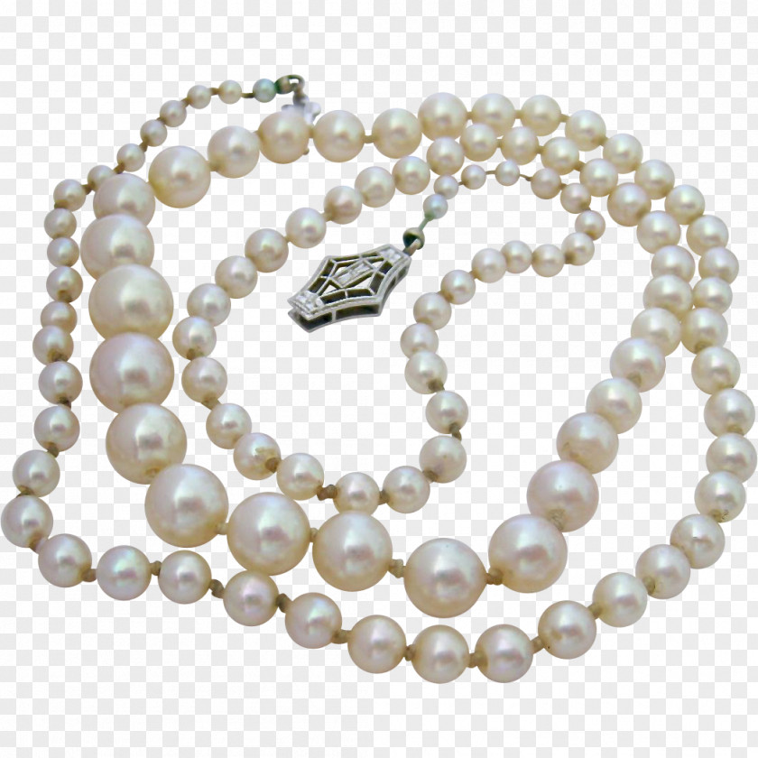 Pearl Necklace Cultured Earring PNG