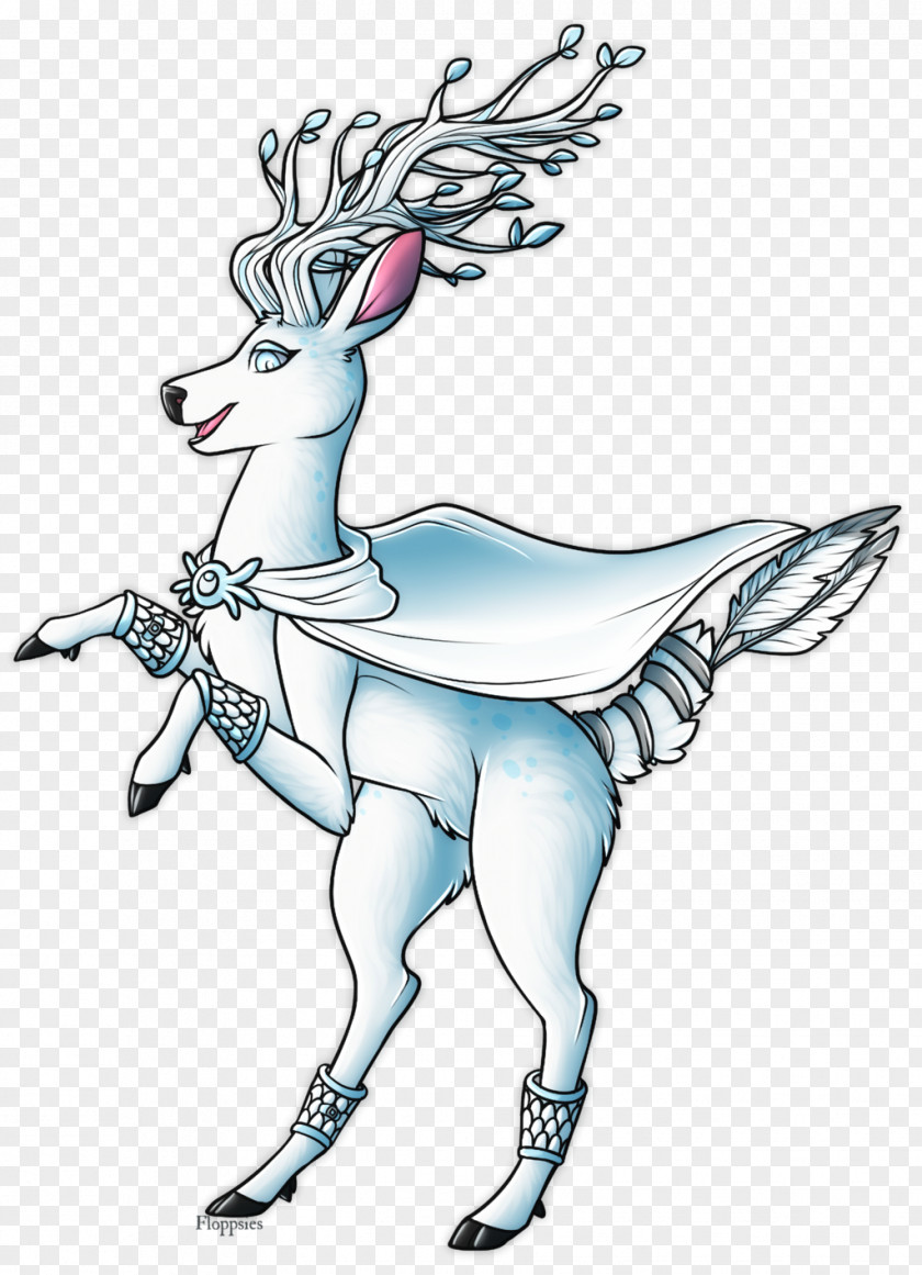 Reindeer DeviantArt Illustration Clip Art PNG