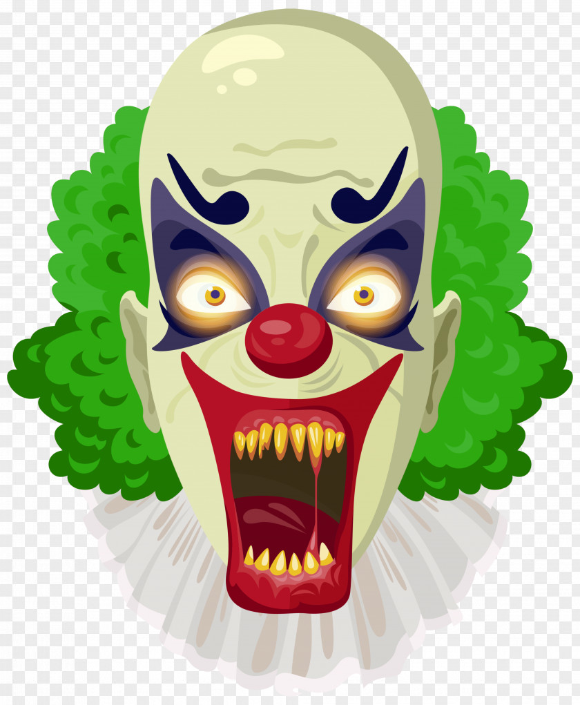 Scary Clown Green Clipart Image Batman Evil Clip Art PNG