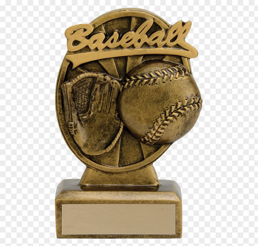 Trophy Award Baseball Gold Medal PNG