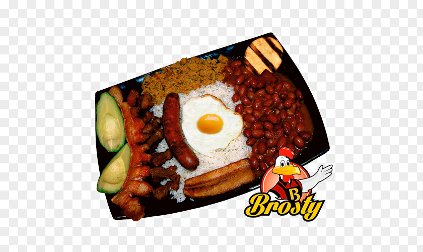 Breakfast Bandeja Paisa Full RESTAURANTES BROSTY Fast Food PNG